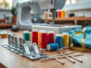 Najważniejsze akcesoria do maszyny do szycia – stopki, stoliki, nici, igły